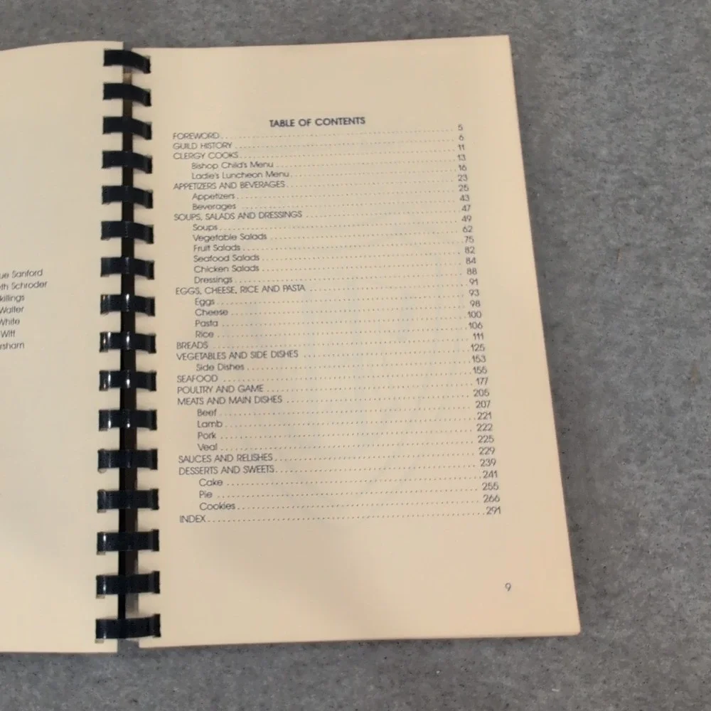 Feast and Fellowship St. Philip Cathedral Atlanta Cookbook‎ 1985 Wimmer Books